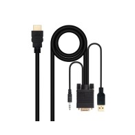 HDMI to VGA Adapter with USB Power