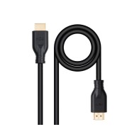 Cable HDMI V2.0 4K Negro CSS 0.5m Nanocable