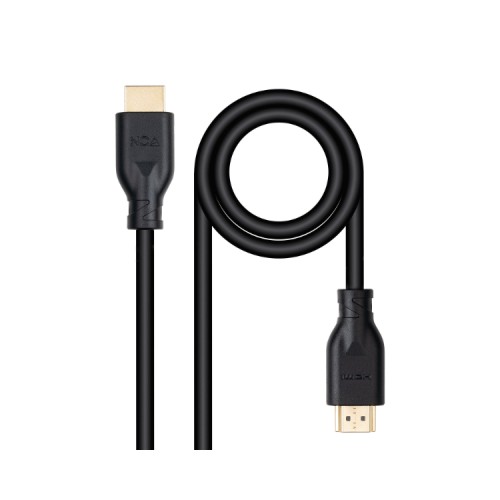 Cable HDMI V2.0 4K Negro CSS 1m Nanocable