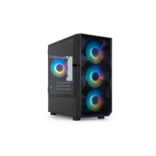 Caja Minitorre Gaming Tooq Seizure MicroATX Negra