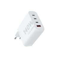 Cargador GaN² Ultra 140W Con 3 puertos USB Type-C y USB 3.0