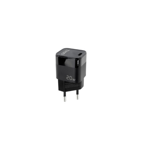 Cargador Pared 18W 2xUSB-A 3A Negro Tooq