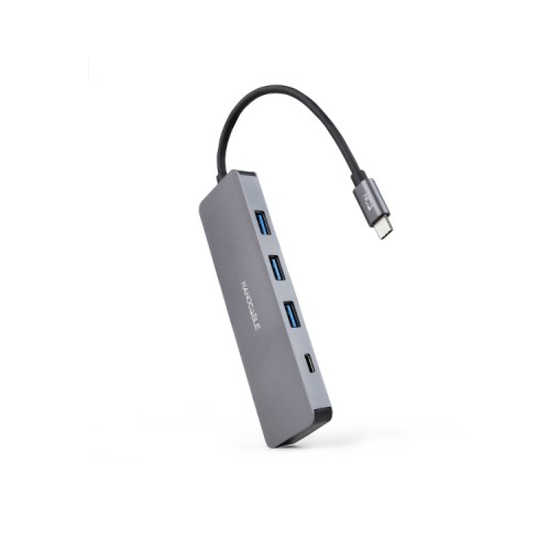 Hub USB-C con 3 Puertos USB 3.0 10CM Nanocable