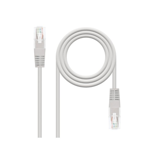 Cable de Red RJ45 Cat6 UTP 30 M Gris Nanocable