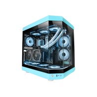 MC-3T Semi Tower Case Blue Mars Gaming