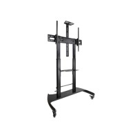 Soporte Suelo Ares 60''-100'' Negro Tooq