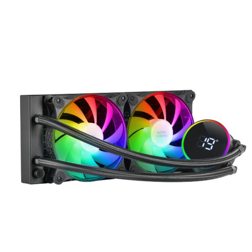 Mars Gaming ML-LCD240 Liquid Cooling System Black