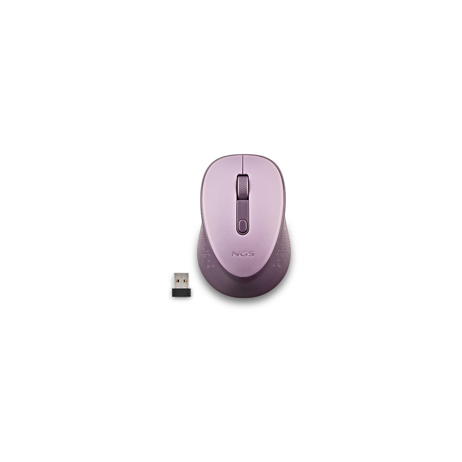 NGS Wireless Optical Mouse Dew Purple