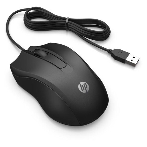 HP 100 Optical Mouse Black