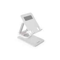 Soporte Sobremesa Ajustable Para Tablets 12.9 Blanco Tooq