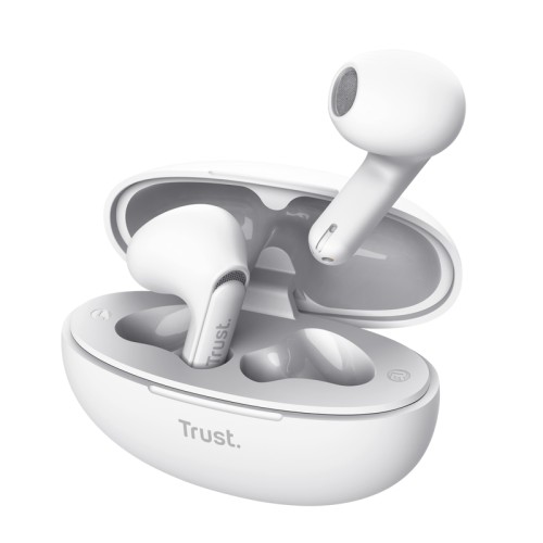 Auricular Intraaurales Wireless Yavi Enc Blanco Trust