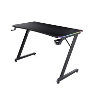 Trust GXT 709 Luminus RGB Gaming Desk Black