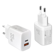 Cargador de Pared USB-C PD 35W Leotec