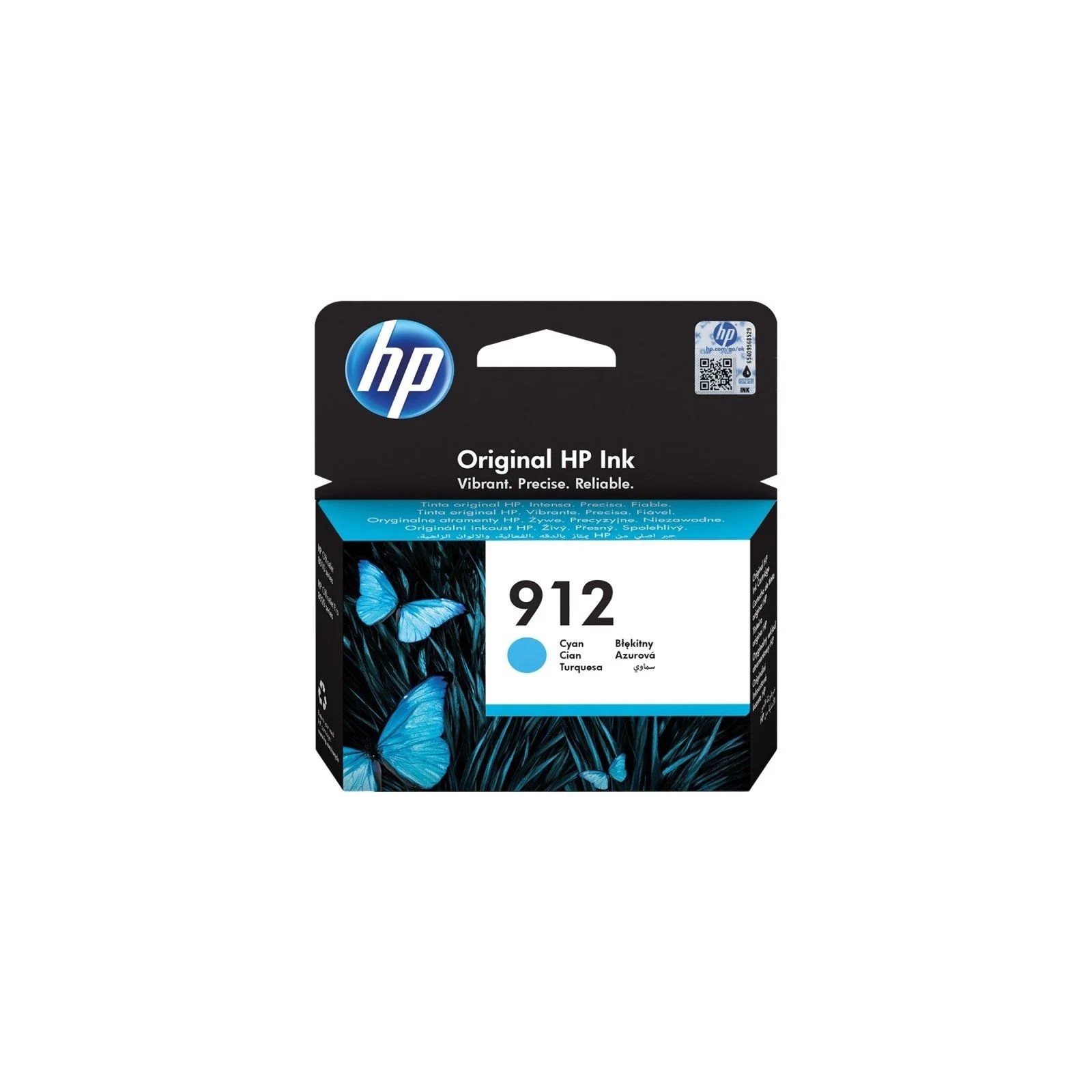 HP 912 Cyan Ink Cartridge for Reliable Printing