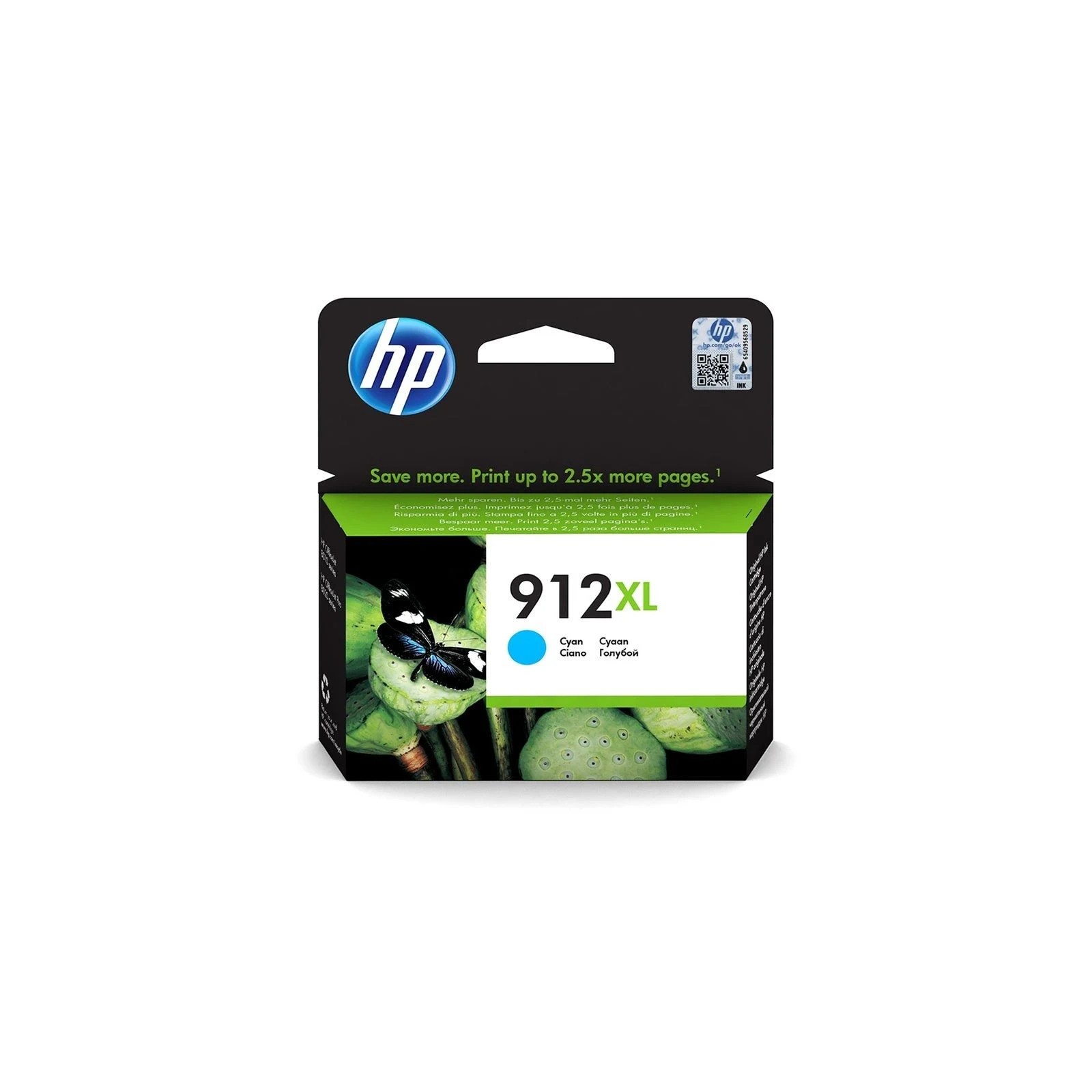 HP 912XL Cyan Ink Cartridge High Yield