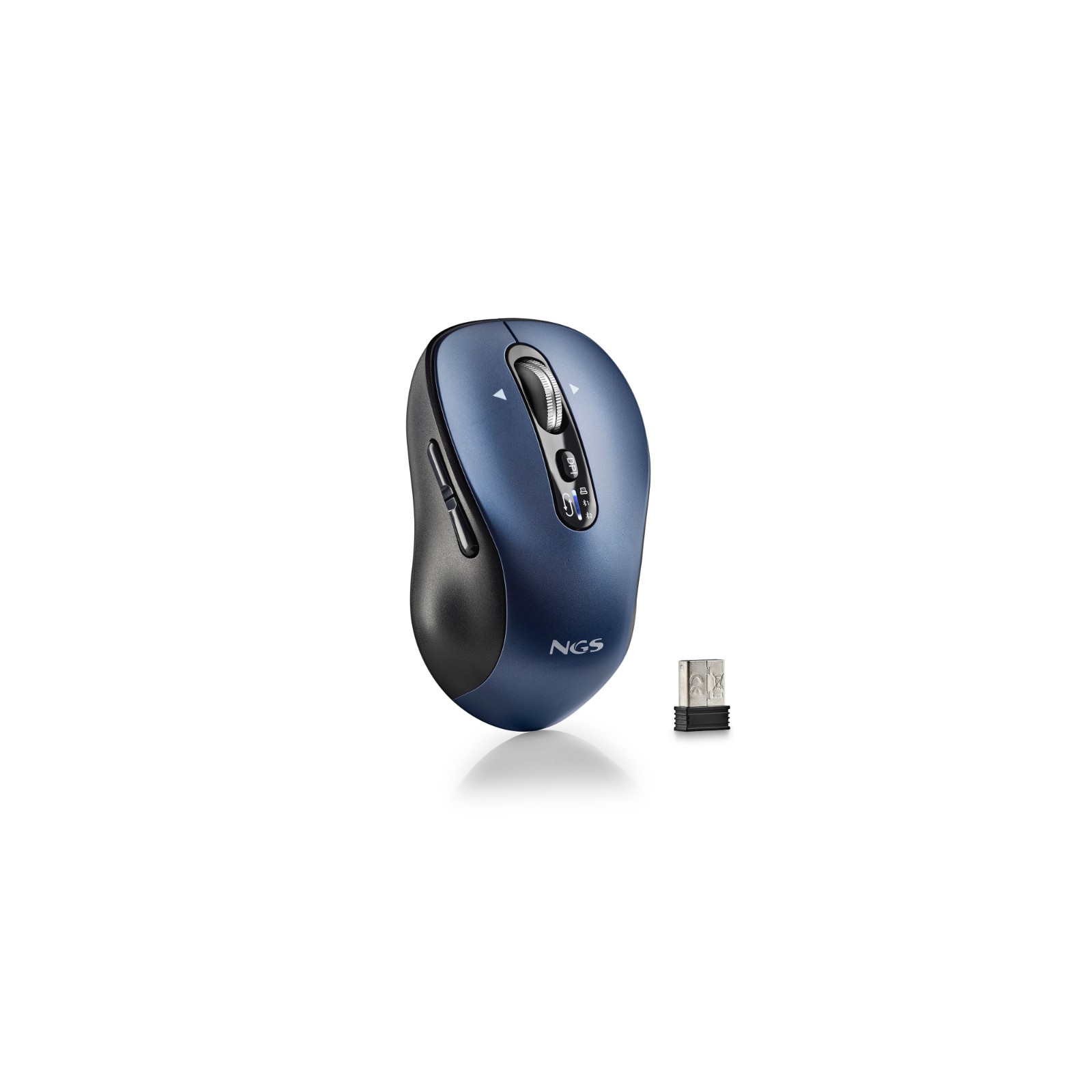 Raton Optico Wireless Infinity Rb Azul Ngs