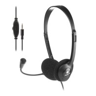 MS 103 Max Headphones with Volume Control Black NGS