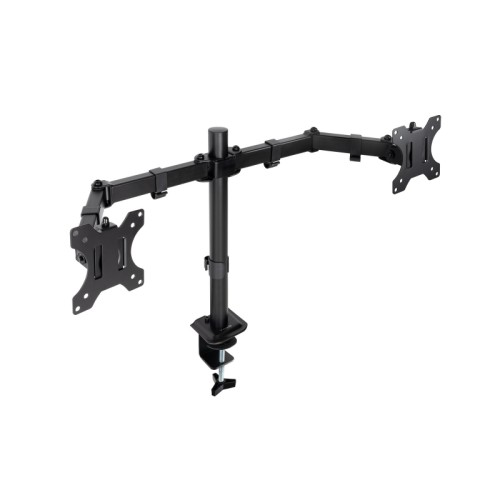 Dual Monitor Desk Mount Rotatable and Tiltable 17''-27'' Tooq