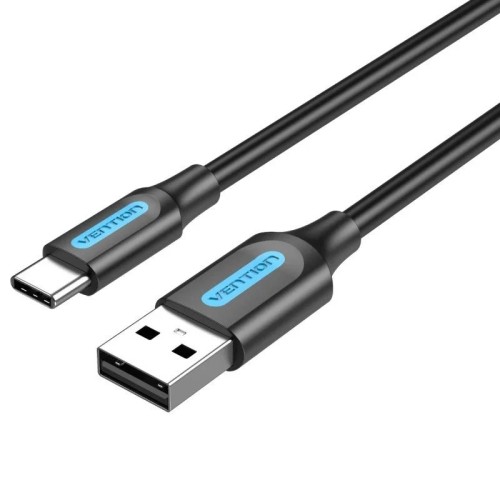 Cable USB-A a USB-C Gris 1m Carga Rápida