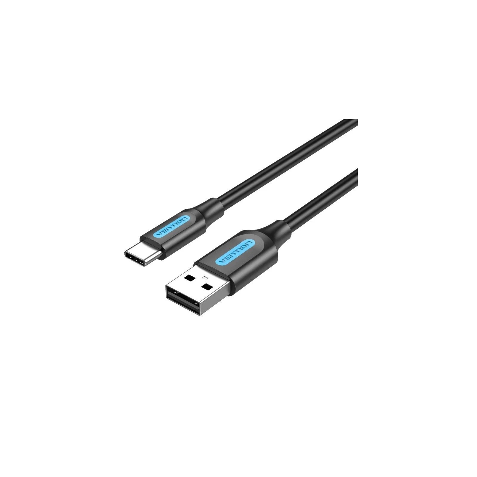 Cable USB-A a USB-C Gris 1m Carga Rápida