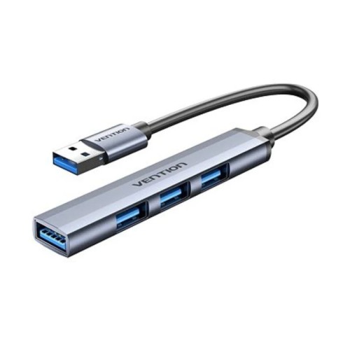 Hub USB 3.0 4 Puertos 0.15m Gris Vention