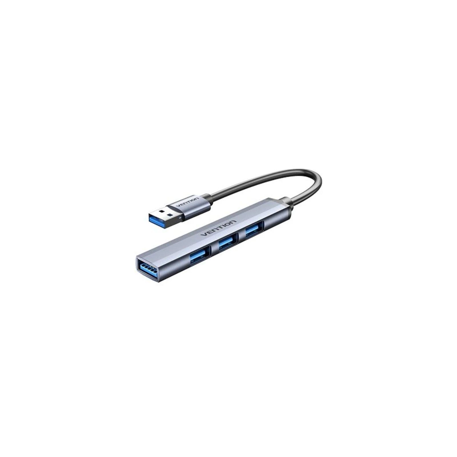 Hub USB 3.0 4 Puertos 0.15m Gris Vention