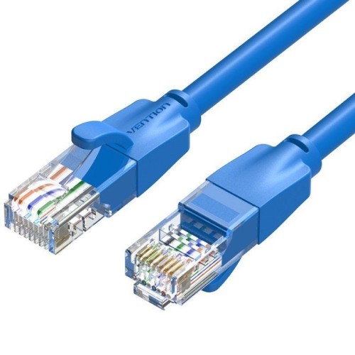 Cable De Red Latiguillo RJ45 UTP Cat6 1 M Azul Vention