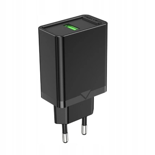 18W Wall Charger USB-a 3A Black Vention