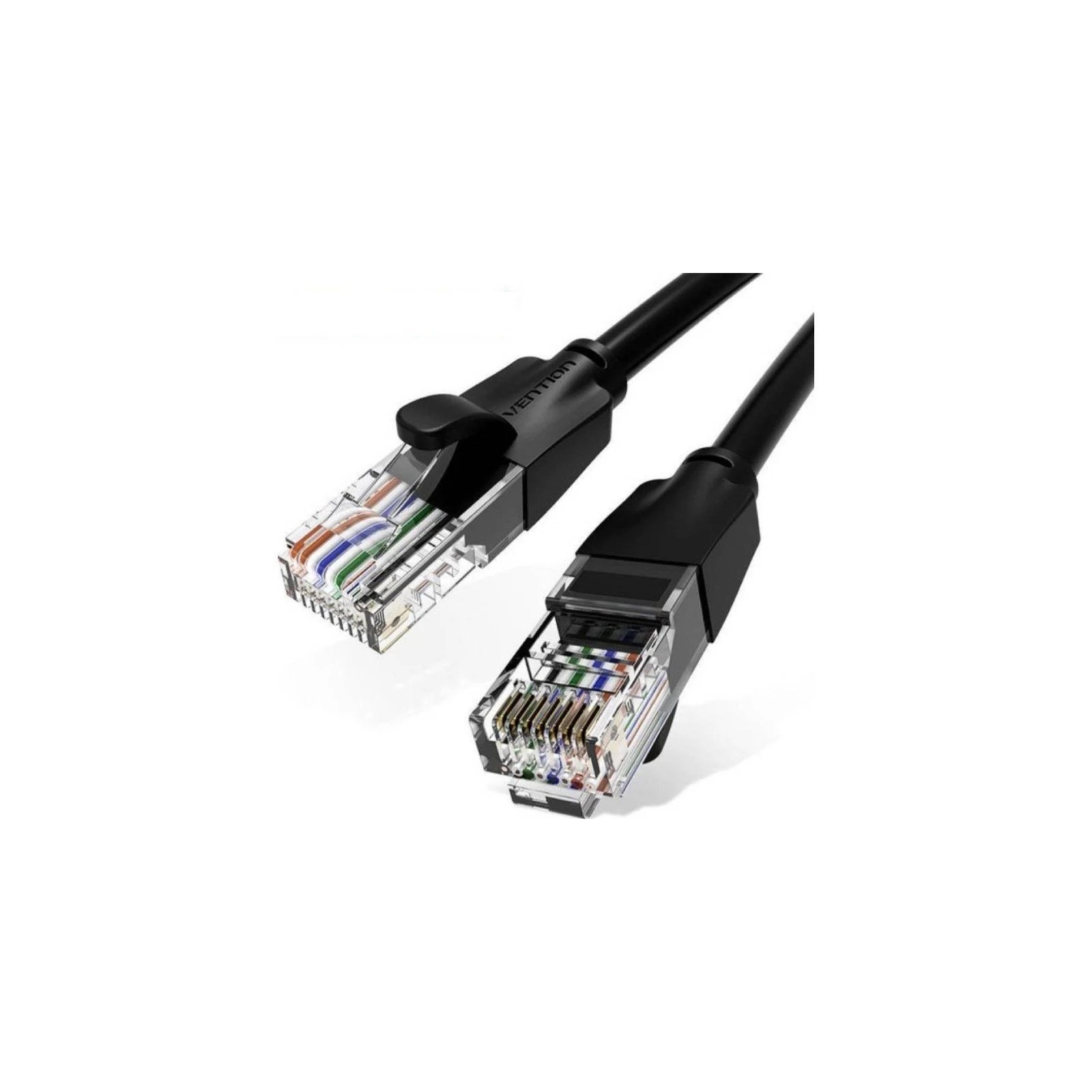 15m Black RJ45 UTP Cat6 Cable Vention