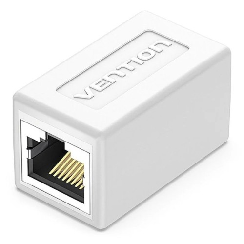 RJ45 Cat6 FTP/H Connector Adapter White Vention