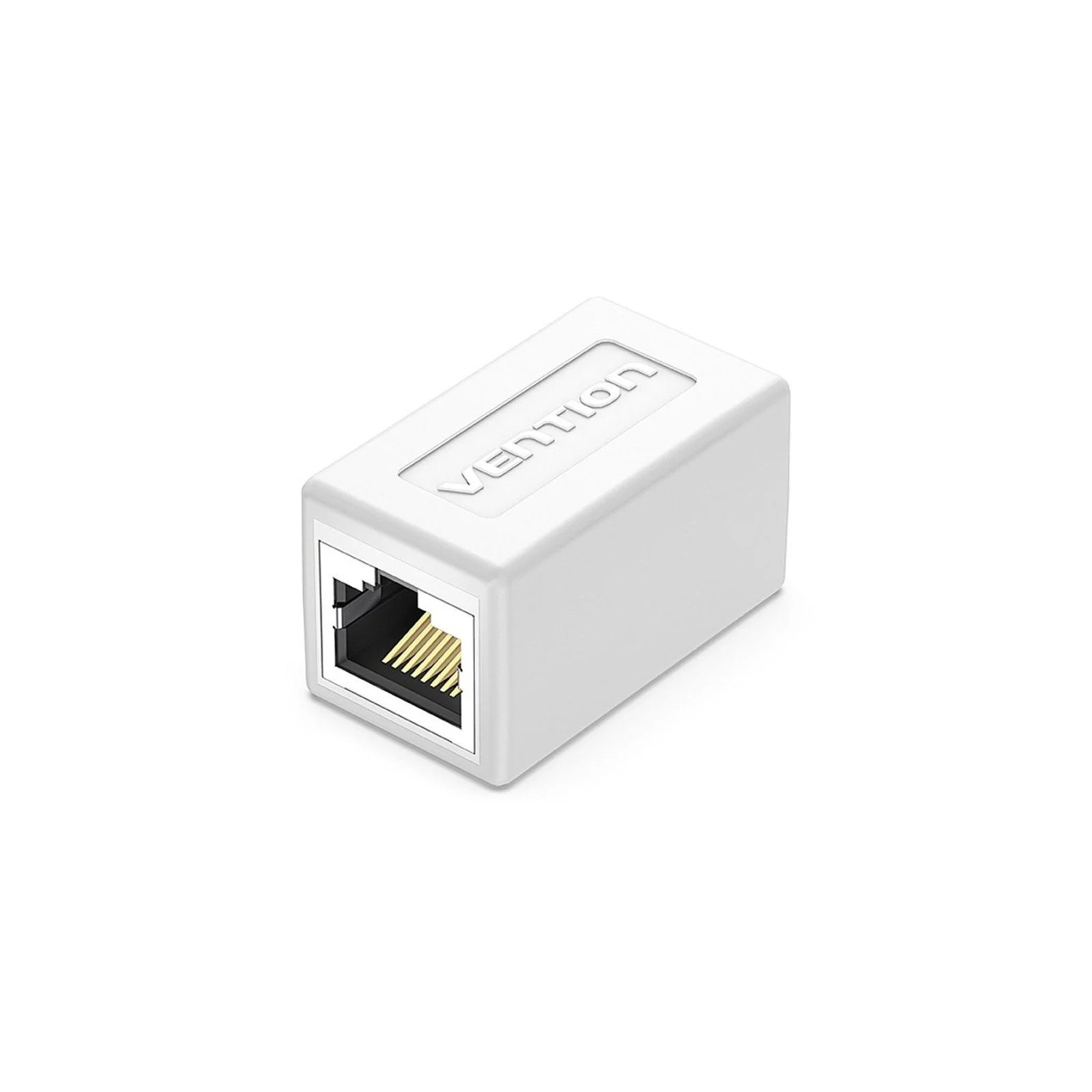 RJ45 Cat6 FTP/H Connector Adapter White Vention