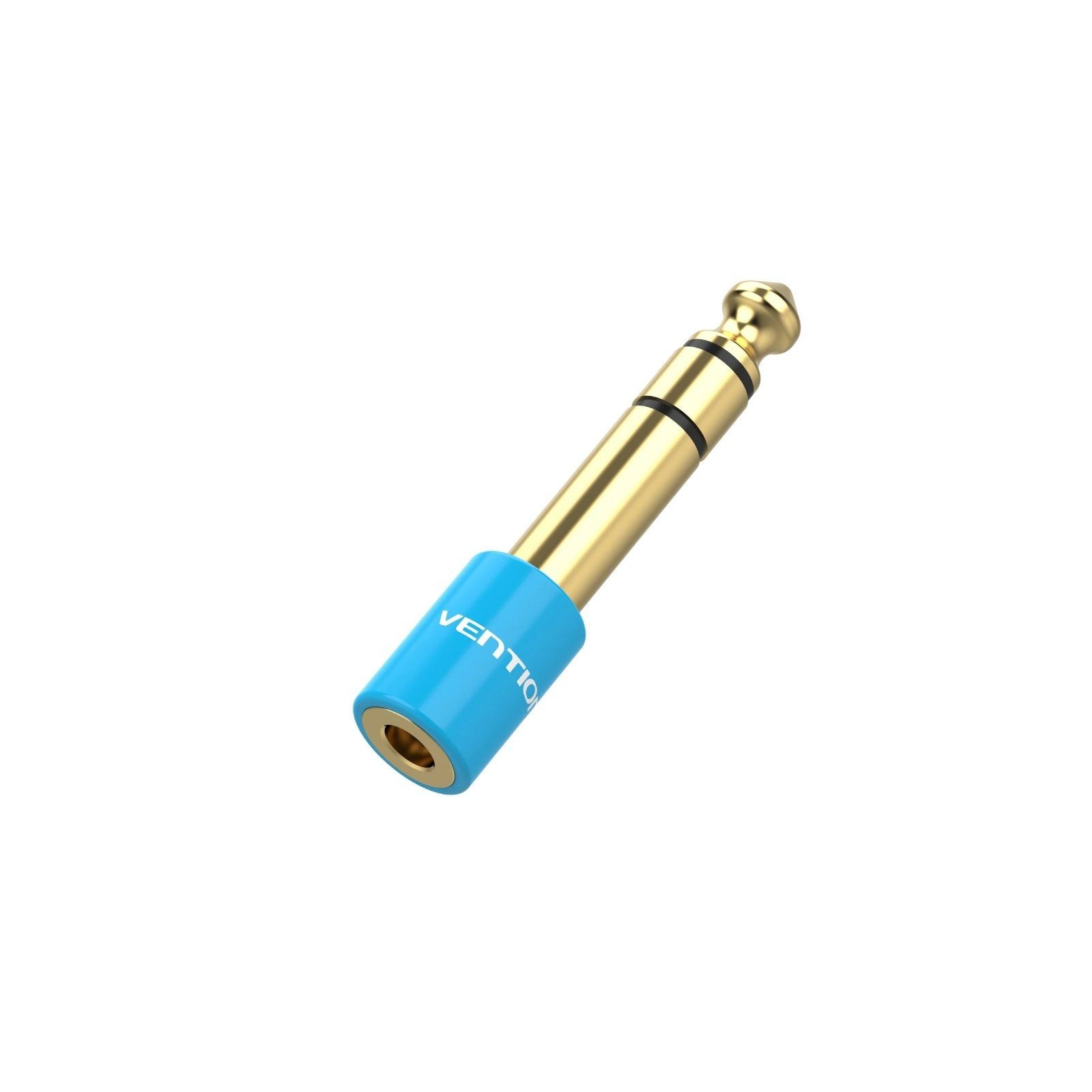 Adaptador Audio Jack 6.5/m Jack 3.5/h Azul Vention