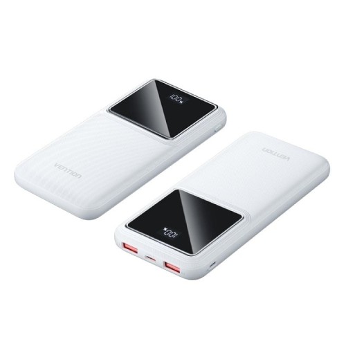 Vention 10000mAh 22.5W Power Bank White