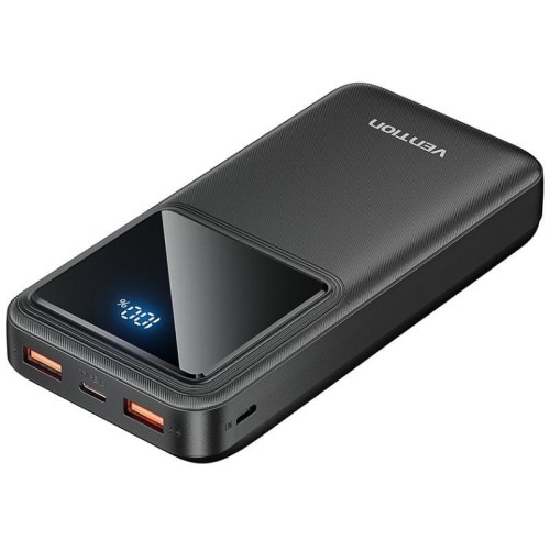 Vention 20000mAh Power Bank 22.5W Black