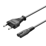 Vention 1.8m Black Power Cable Type C7