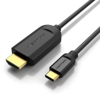 Conversor 1.4 Usb-c/m A Hdmi/m 4k 1 M Negro Vention