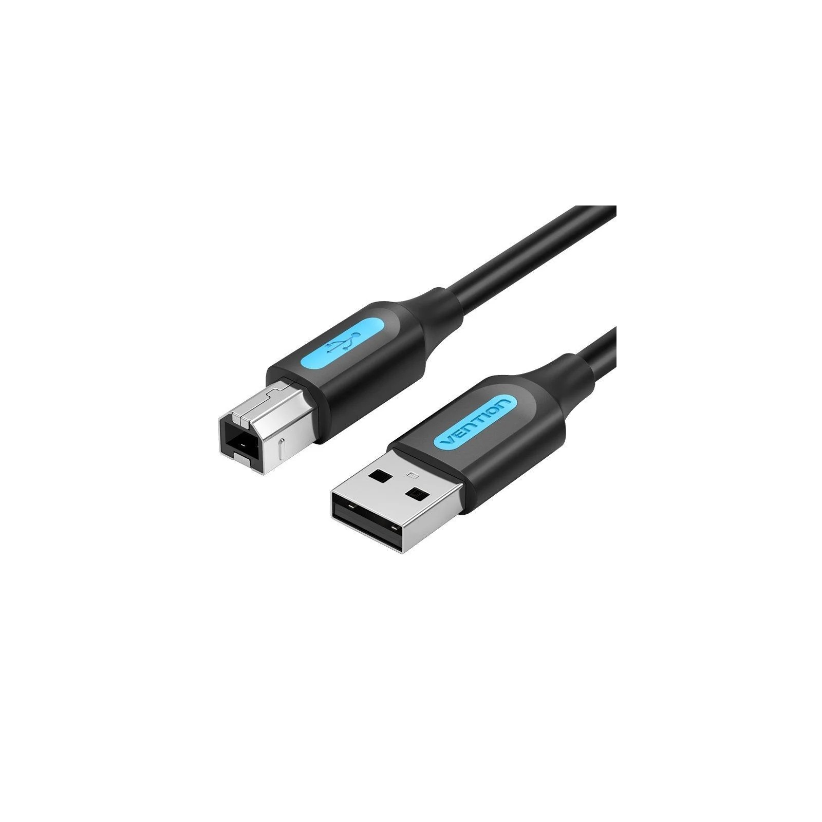 Cable USB 2.0 Impresora Tipo USB A/M-B/M 2 M Negro Vention