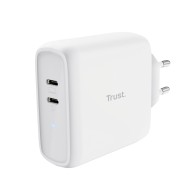 Cargador de Pared Maxo 2xUSB-C 65W Trust