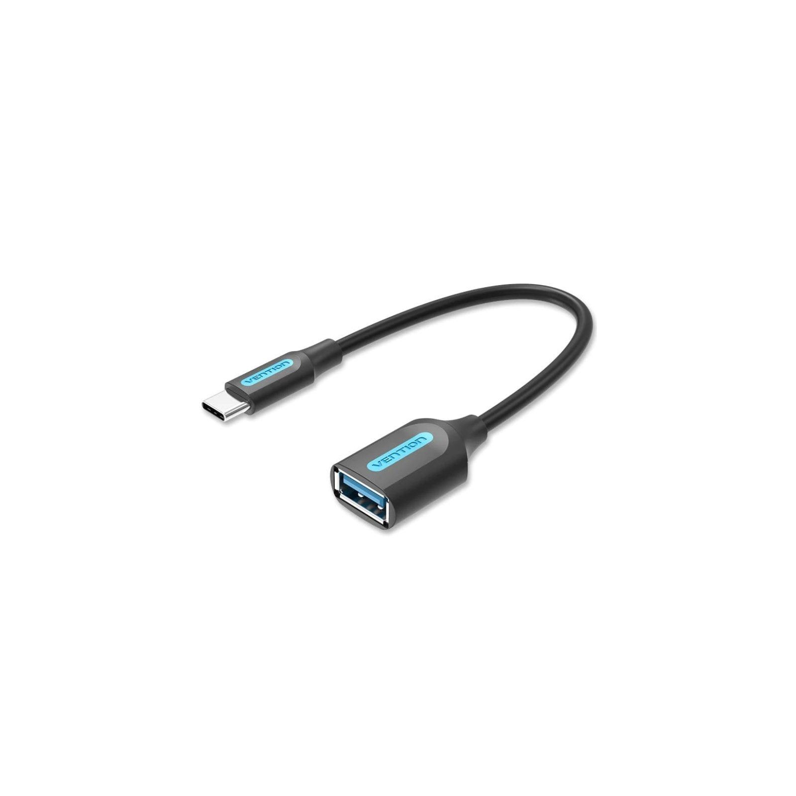 Adaptador USB-C a USB-A Negro 0.15M Vention