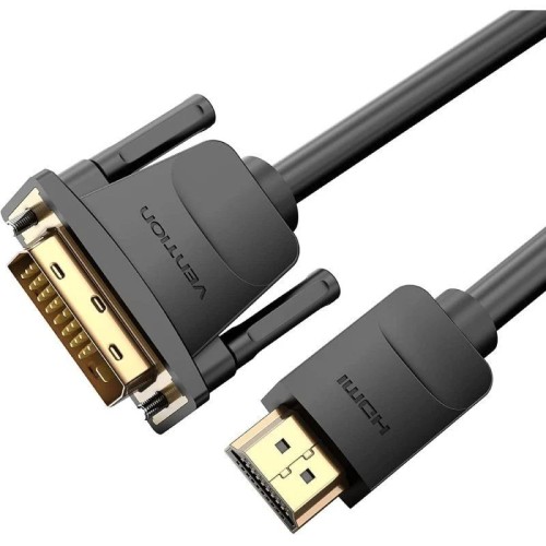 Convertidor Vention DVI a HDMI 2M Video de Alta Calidad