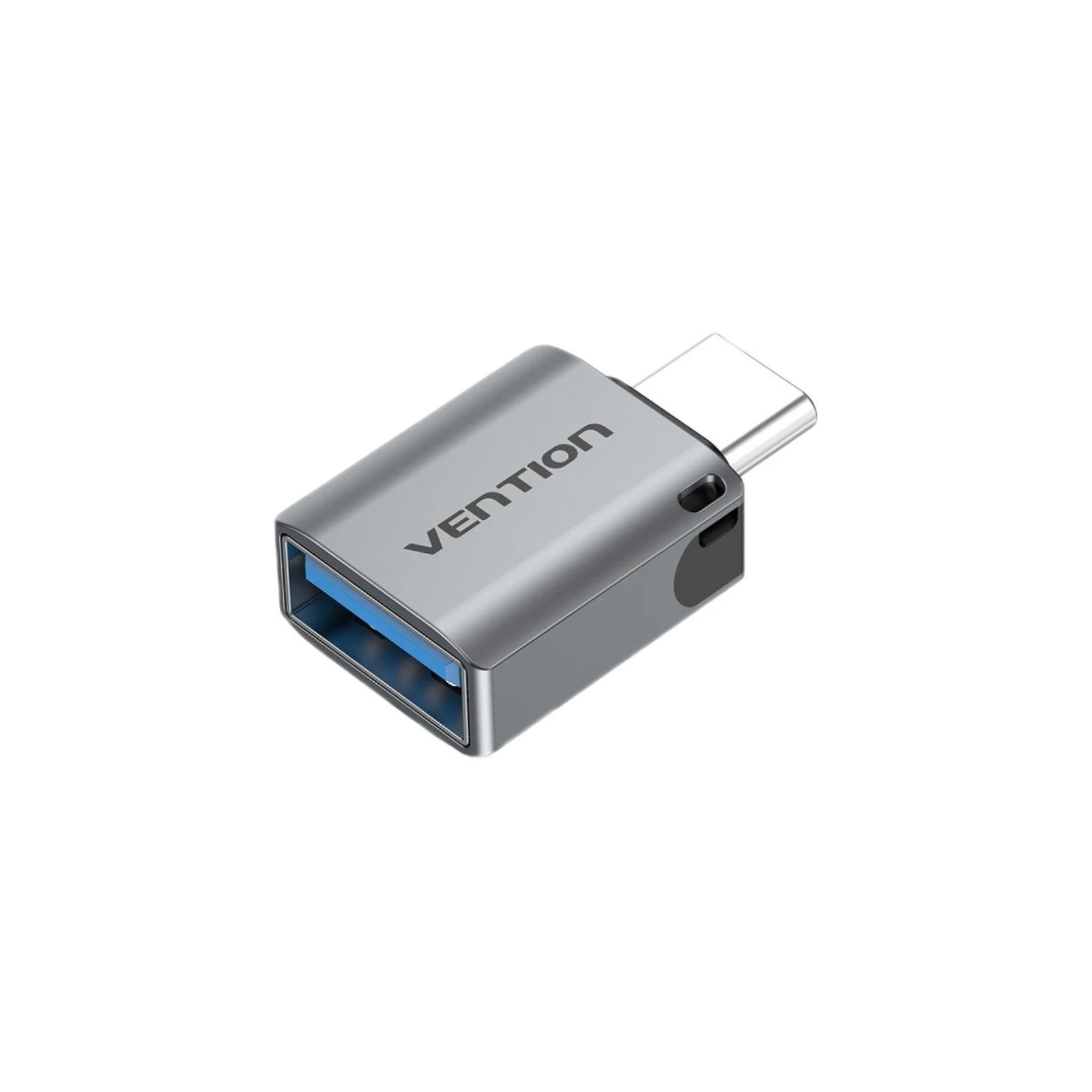 Adaptador USB 3.0 Tipo-C/M a USB-A/H Negro Vention