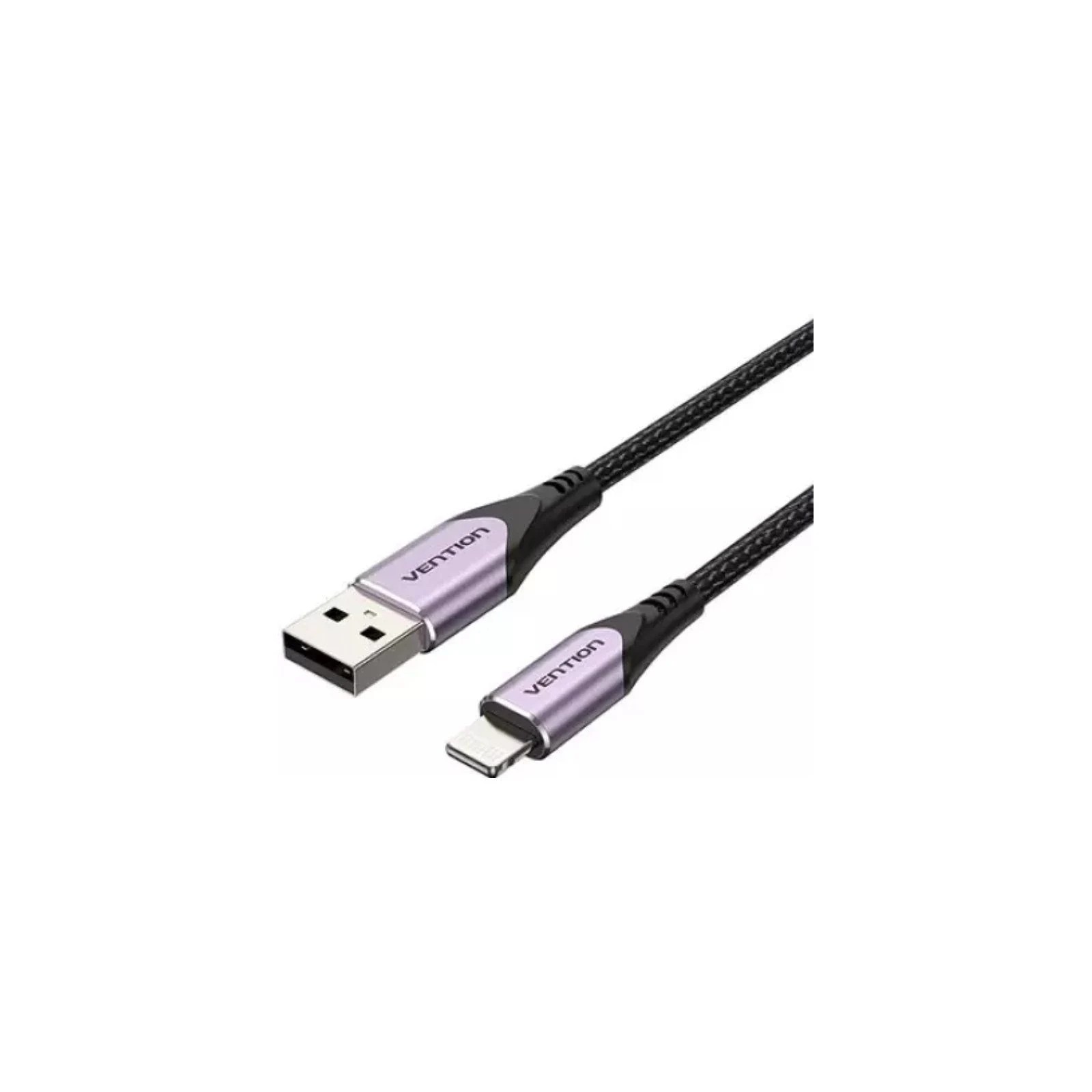 Vention 1m Purple USB 2.0 A to Lightning Cable