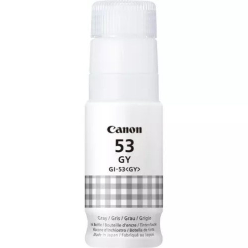 Cartucho Botella Tinta Gris GI-53 Canon