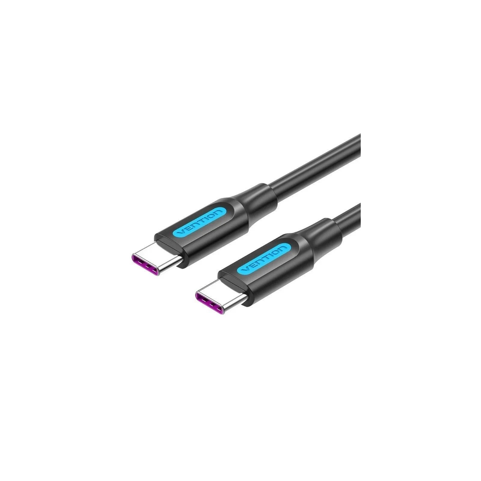 Cable USB-C a USB-C 2 M Negro Vention