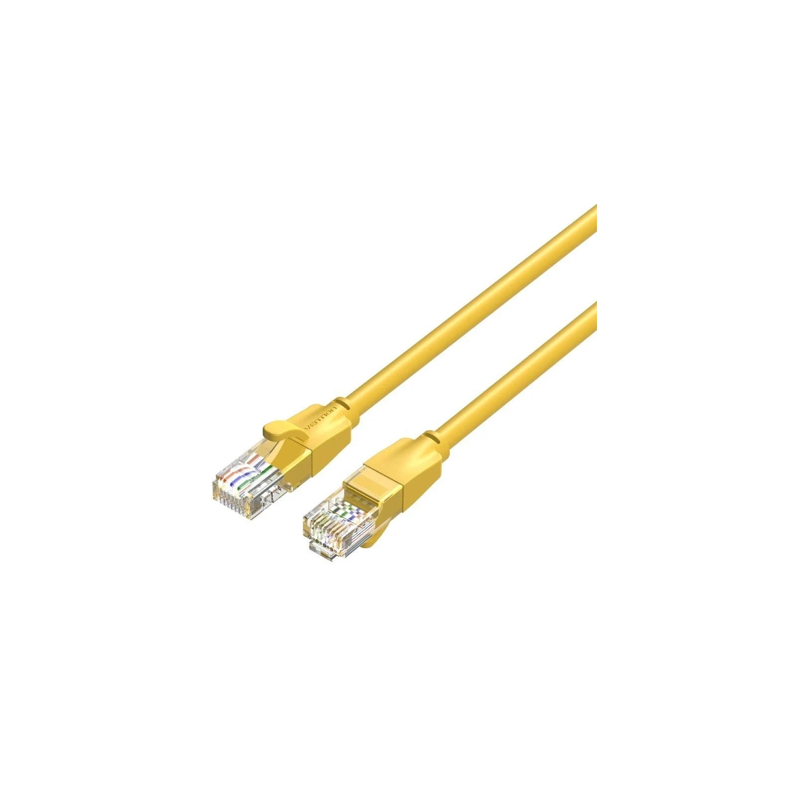 Cable de Red RJ45 UTP Cat6 AWG26 2M Amarillo Vention