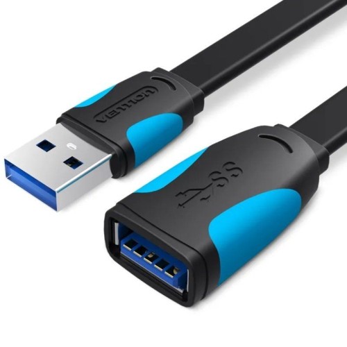 USB 3.0 Male to Female Extension Cable 1.5m Black Vention