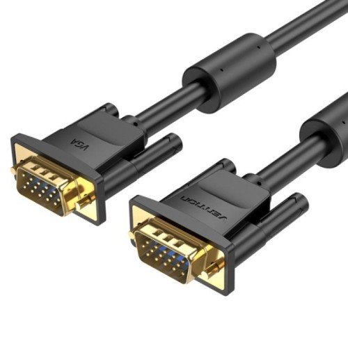 VGA Cable M-M 2 M Black Vention