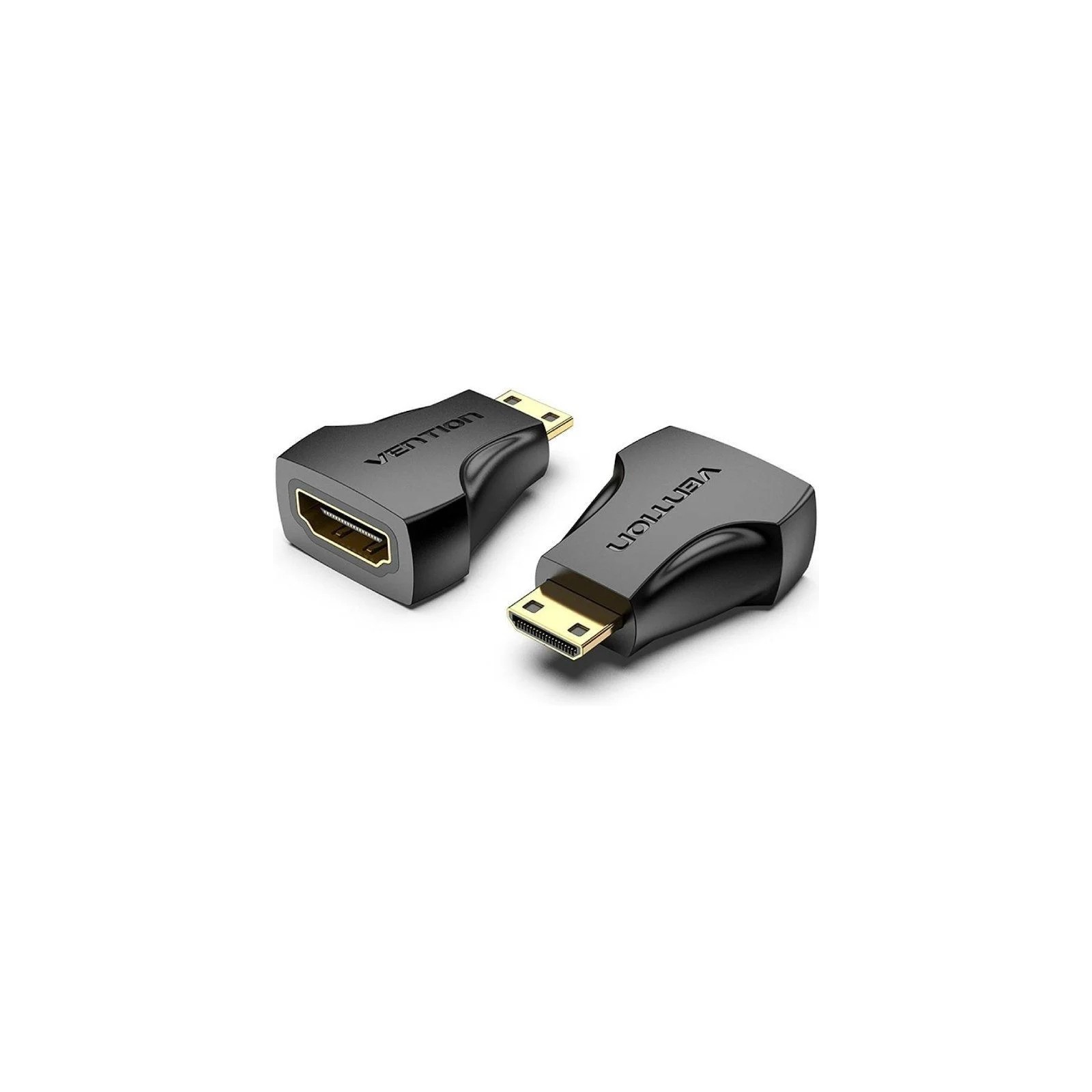 Adaptador Mini Hdmi/m A Hdmi/h Negro Vention