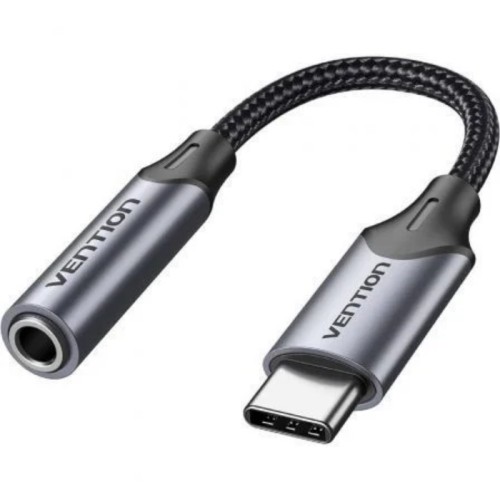 Vention Audio Adapter Jack 3.5/h USB-C 0.10 M Gray