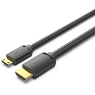 Cable HDMI Macho a Mini HDMI Macho 1.5m Negro Vention